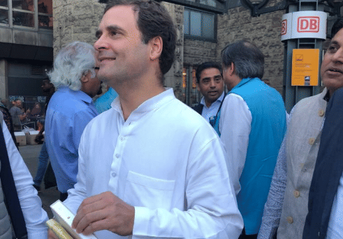 Rahul Gandhi in Berlin | Twitter