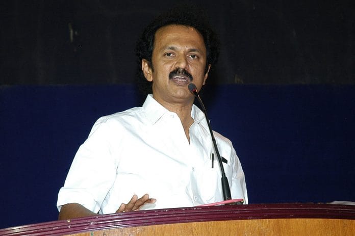 M.K. Stalin, DMK