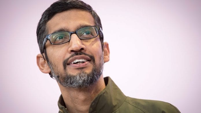 Sundar Pichai, CEO of Google Inc