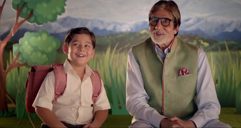 Amitabh Bachchan may be a great actor but even he can’t get Indians into toilets for Modi