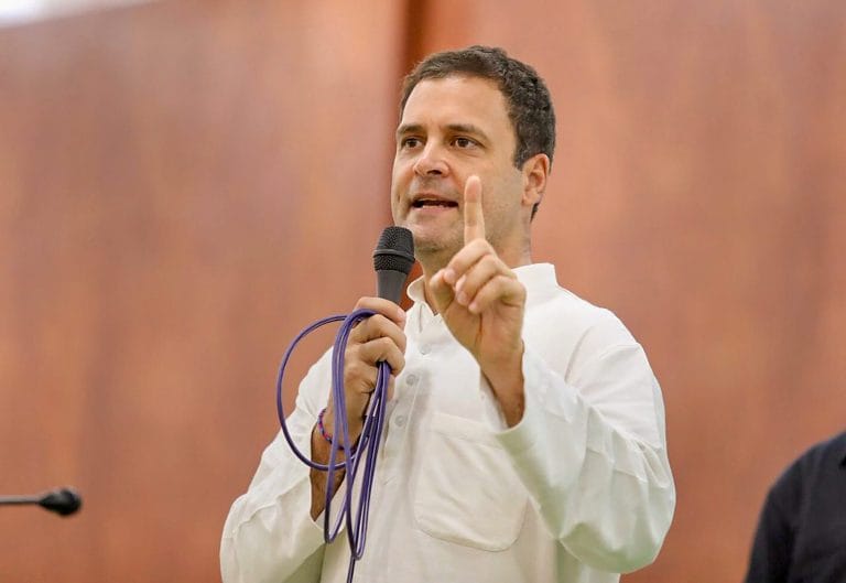Mr Mohan Bhagwat, who are you to organise the nation, Rahul Gandhi asks RSS chief