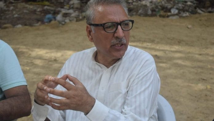 Pakistan President Arif Alvi