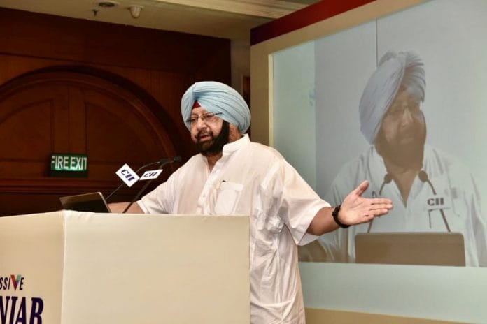 Punjab chief minister, Capt. Amarinder Singh