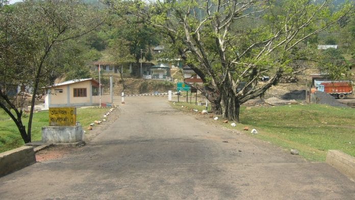 A village near the India-Bangladesh border