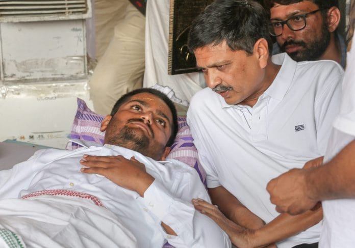 Hardik Patel hospitalised