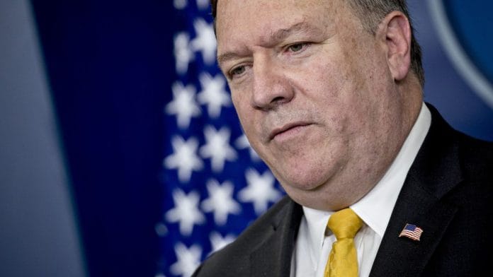 US Secretary of State Mike Pompeo