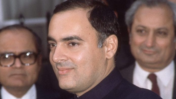 File photo of Rajiv Gandhi