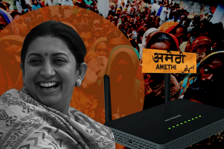 Smriti Irani makes big digital push in Amethi, takes dig at Rahul Gandhi’s yatra