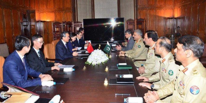 Chinese officials in Pakistan