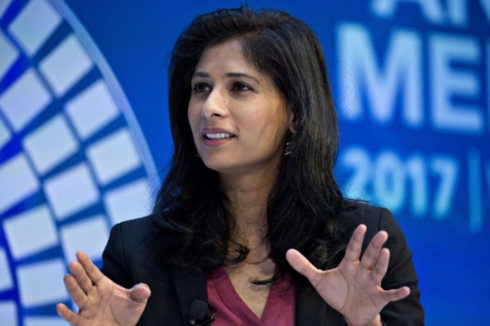 File image of Gita Gopinath | Andrew Harrer/Bloomberg