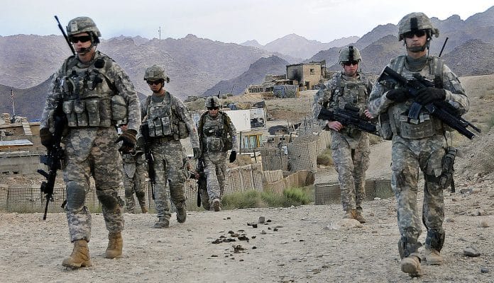 US soldiers in Afghanistan