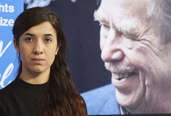 2018 Nobel Peace Prize winner Nadia Murad