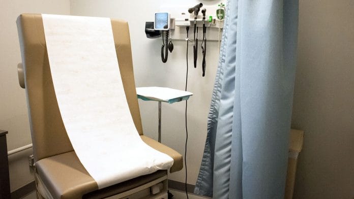 An examination room at a clinic | Kholood Eid/Bloomberg