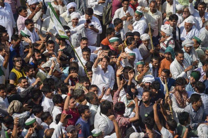 Kisan Kranti Padyatra in New Delhi | PTI