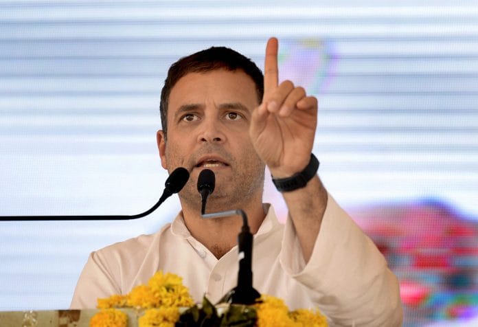 Rahul Gandhi at a Congress Convention in Kota | PTI