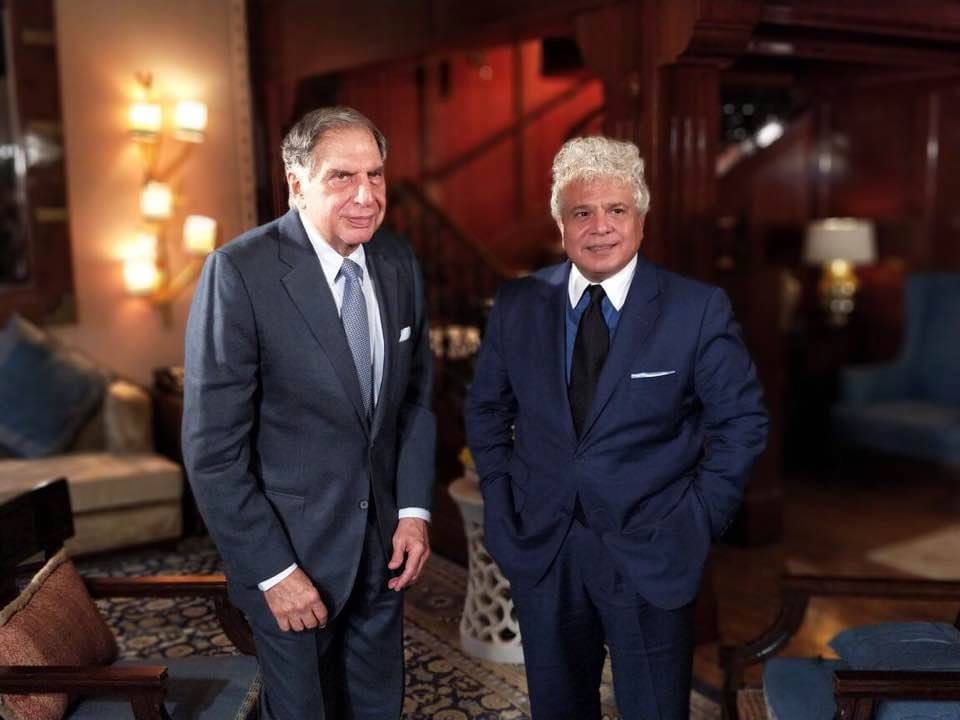 Suhel Seth with Ratan Tata