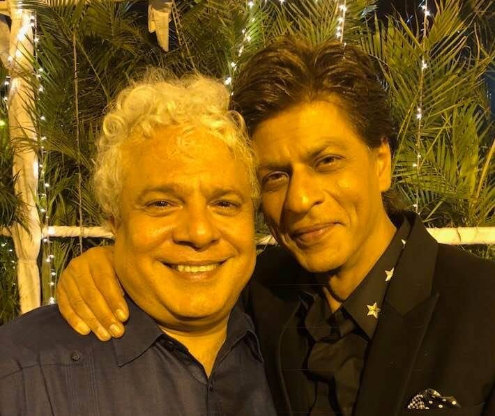 Suhel Seth with Shah Rukh Khan