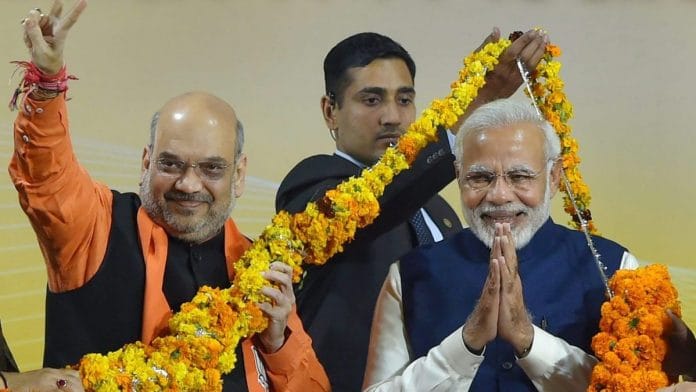 PM Modi and BJP President Amit Shah
