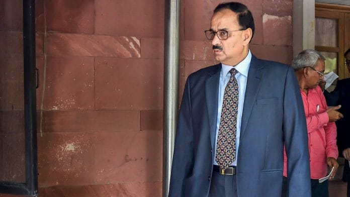 File photo of Alok Verma | Ravi Choudhary/PTI