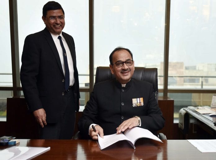 Alok Verma and Rakesh Asthana