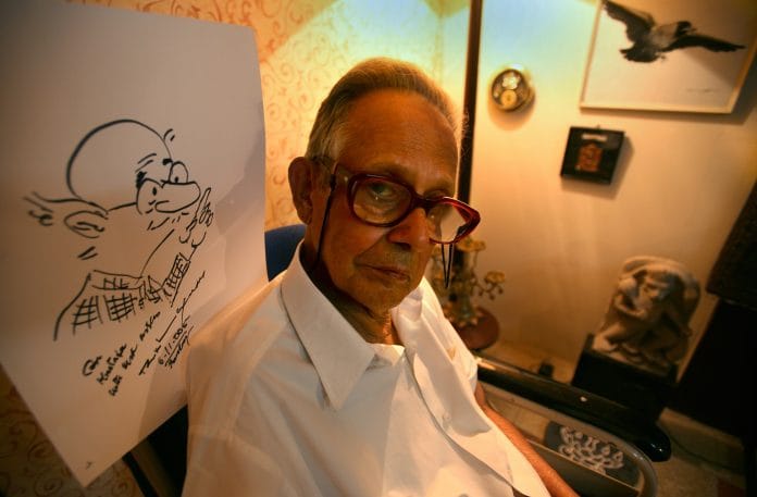 File image of R.K. Laxman | Mustafa Quraishi/Getty Images