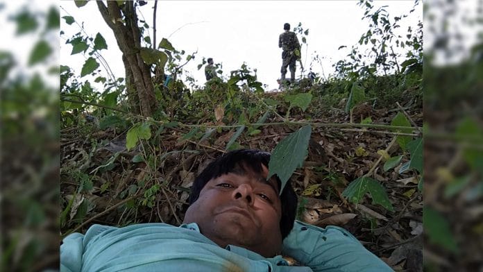 Mormukut Sharma in a still from his video | By special arrangement