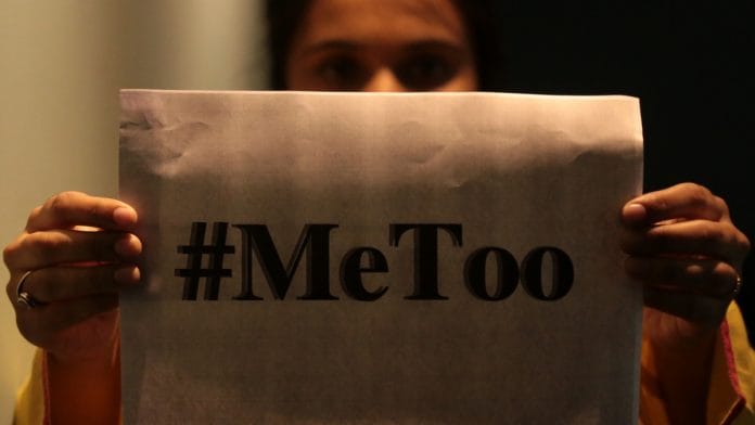 Representational image of #MeToo movement | Manisha Mondal/ThePrint