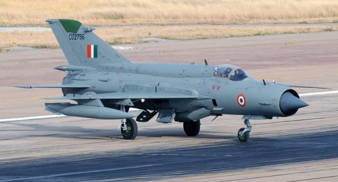 MiG 21 aircraft