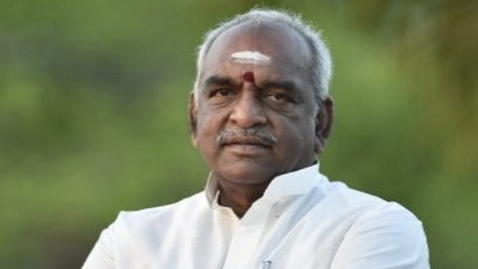 MoS for shipping and finance Pon Radhakrishnan | Twitter/@PonnaarrBJP