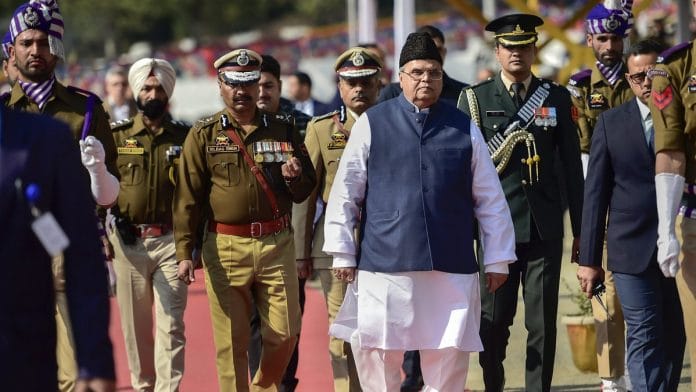 Jammu and Kashmir governor Satya Pal Malik | PTI photo