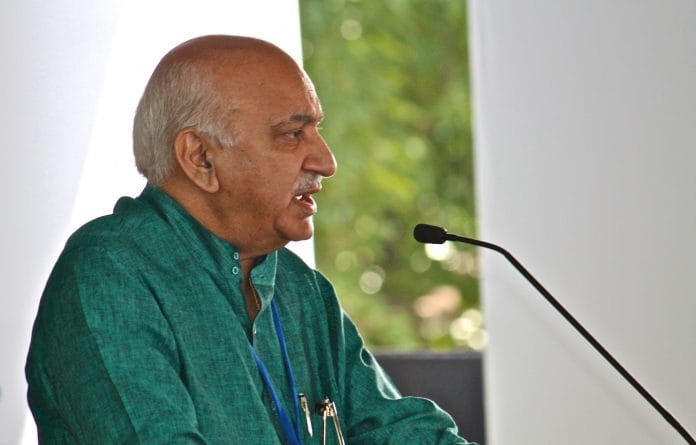File image of M.J. Akbar | YouTube