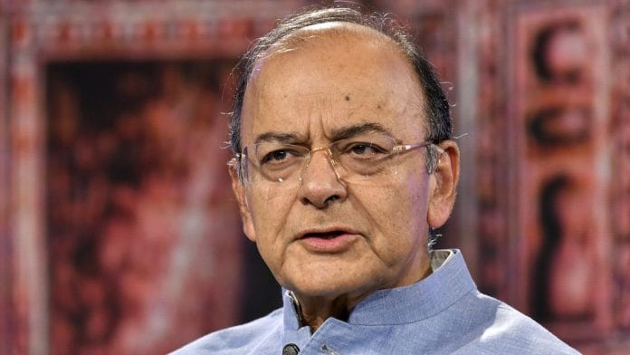 File image of finance minister Arun Jaitley