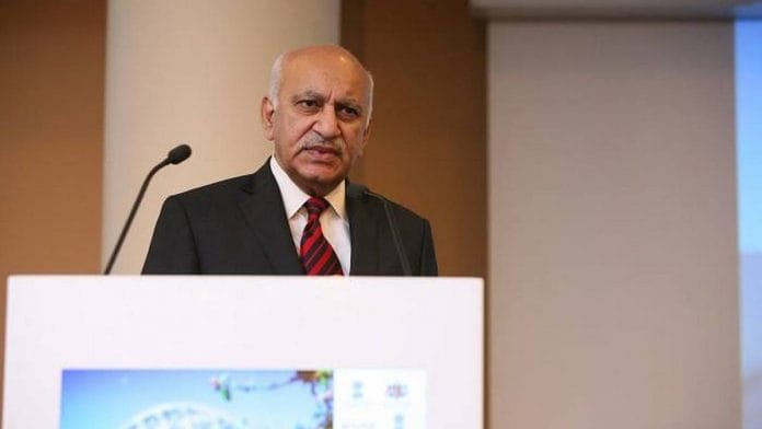 MJ Akbar has filed a criminal defamation case against Priya Ramani | @mjakbarofficial/Facebook