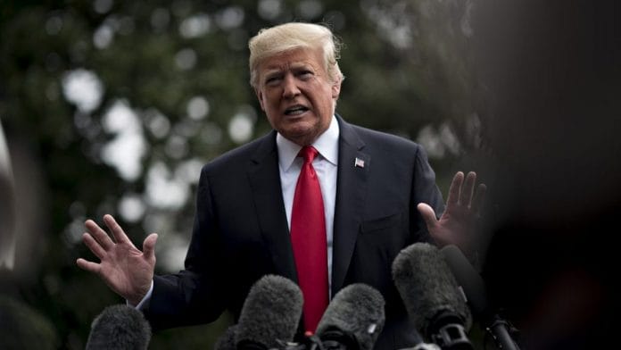 US President Donald Trump