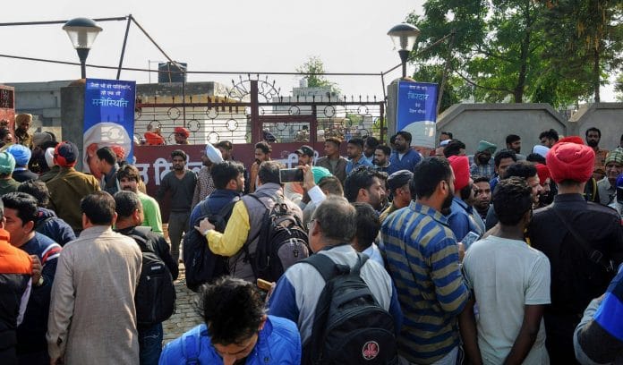 People at the Nirankari Bhawan in Adliwal village near Amritsar, Punjab | PTI