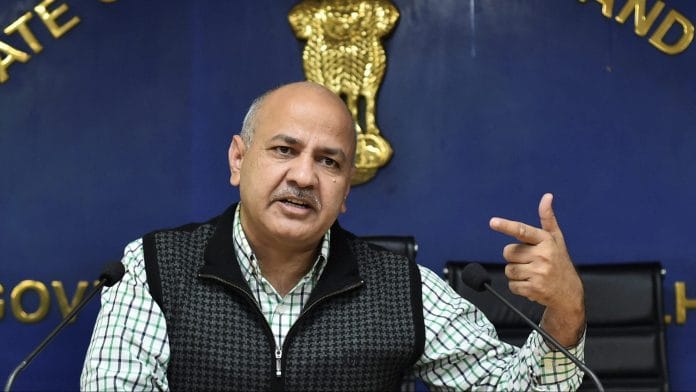 File photo of Delhi Deputy Chief Minister Manish Sisodia. | PTI