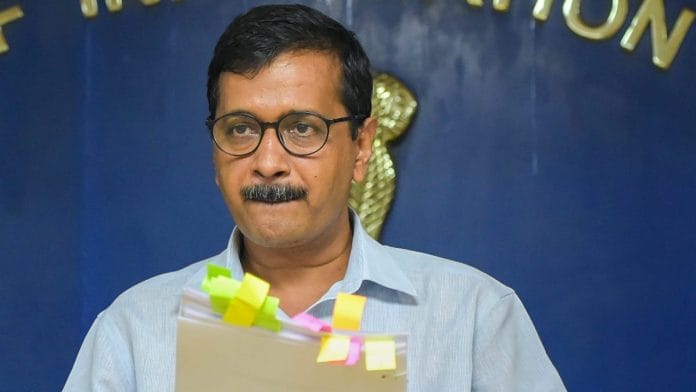 File photo of Delhi CM Arvind Kejriwal | PTI