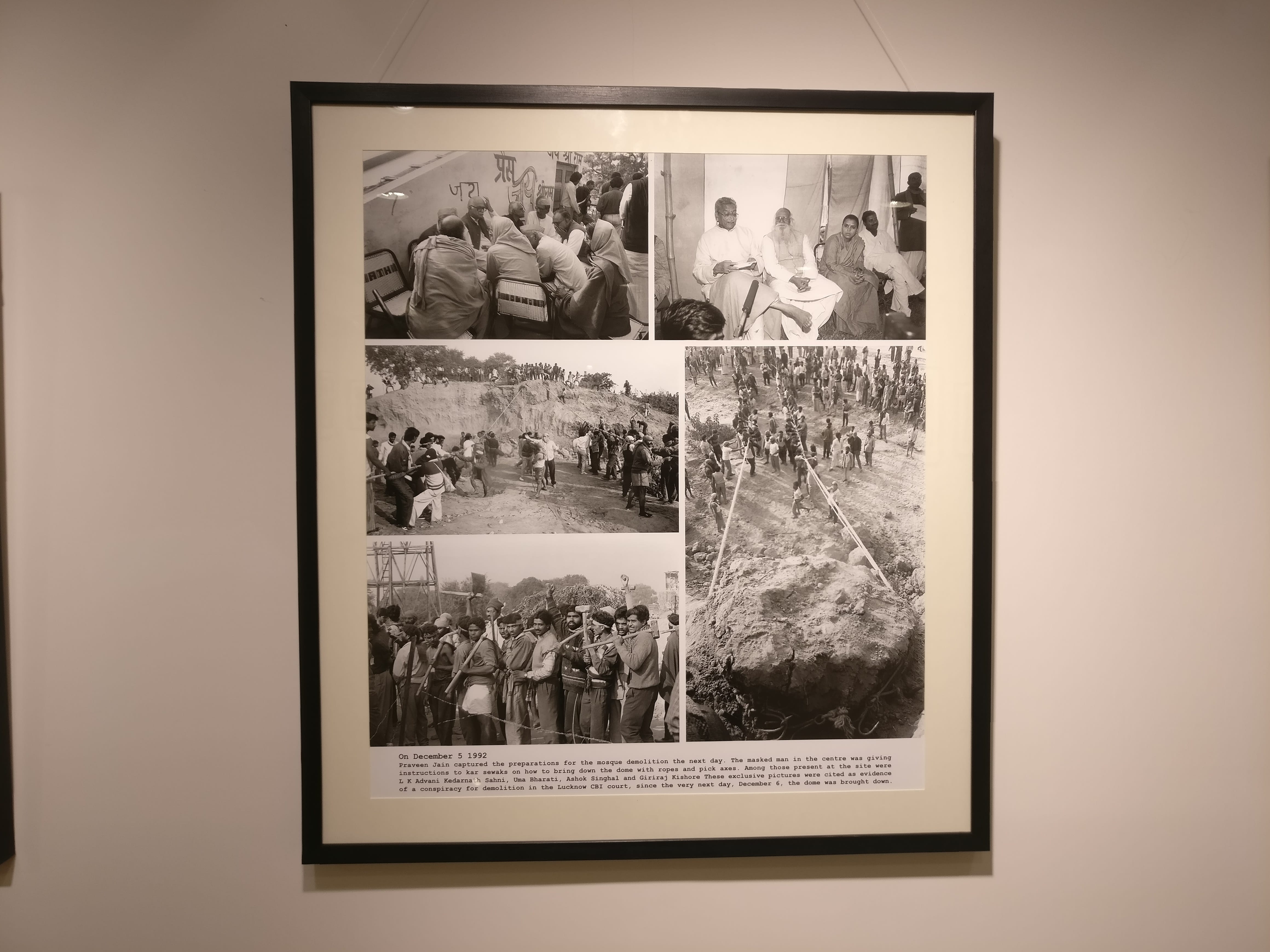 Rehearsal for the Babri Masjid demolition, 5 December 1992 | Manisha Mondal/ThePrint