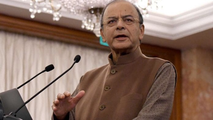 Finance minister Arun Jaitley | @arunjaitley/Twitter