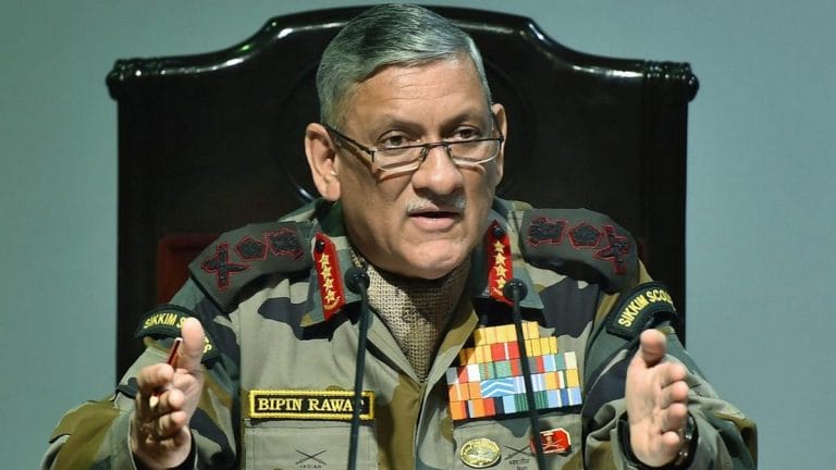 Indian Army chief backs talks with Taliban, calls for curbs on social media