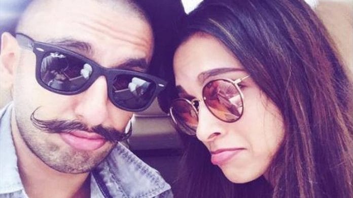 Deepika Padukone and Ranveer Singh | RanveerSinghOfficial/Facebook
