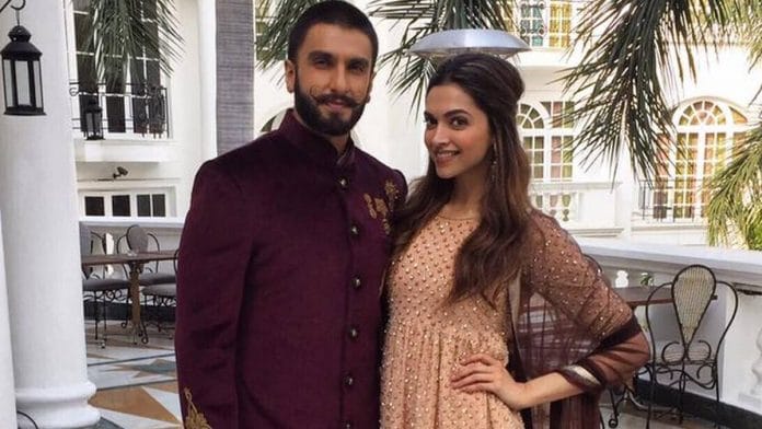 A file photo of Deepika Padukone and Ranveer Singh | DeepikaPadukone/Facebook