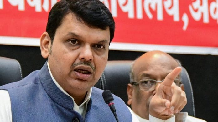 Maharashtra chief minister Devendra Fadnavis speaks in Akola | PTI