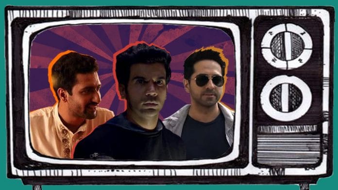 Ayushmann Khurrana, Rajkummar Rao and Vicky Kaushal | Illustration by Soham Sen