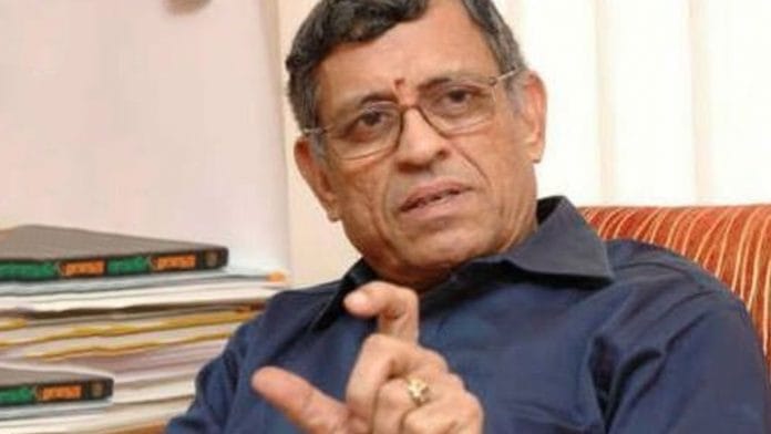 File photo of S Gurumurthy | Facebook