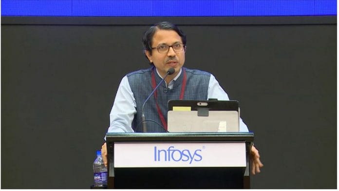 Navakanta Bhat, won in the category of Engineering and Computer Science at the Infosys Science Foundation | @InfosysPrize /Twitter