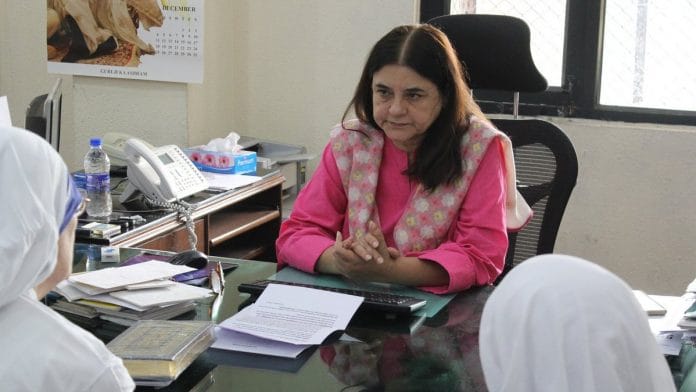 File image of WCD minister Maneka Gandhi | Facebook