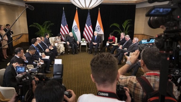 PM Modi & US Vice-President Mike Pence discuss defence, trade operation in Indo-Pacific