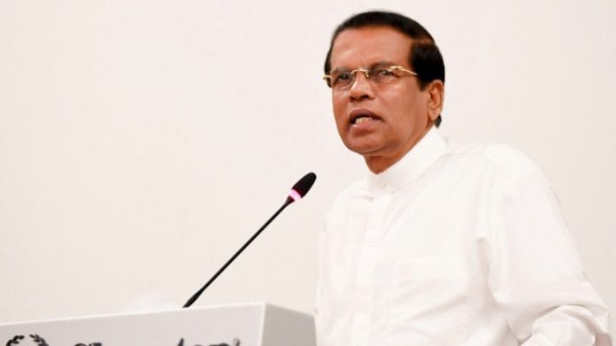 Maithripala Sirisena | Twitter/@MaithripalaS