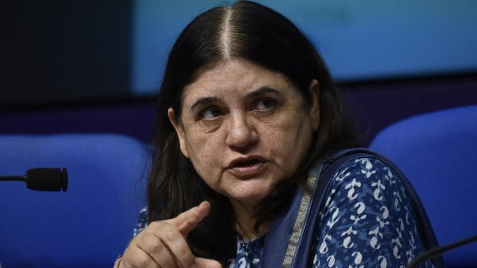 File photo of Maneka Gandhi | Vipin Kumar/Hindustan Times via Getty Images